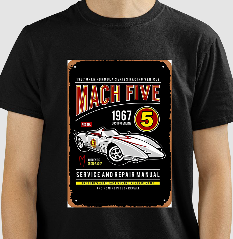 Camiseta Mach Five