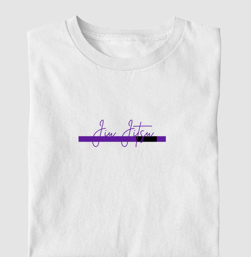 JIU JITSU ROXA FAIXA FINA