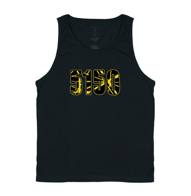 5051 - Black with Yellow Stripes