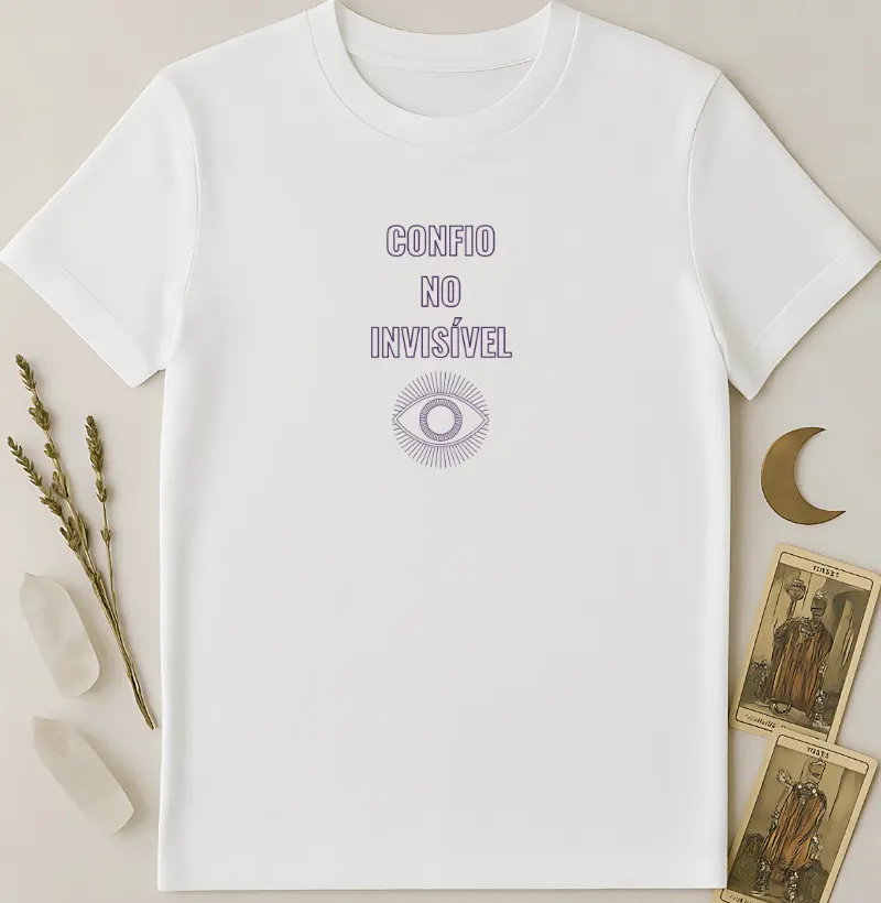Camiseta Confio no Invisível