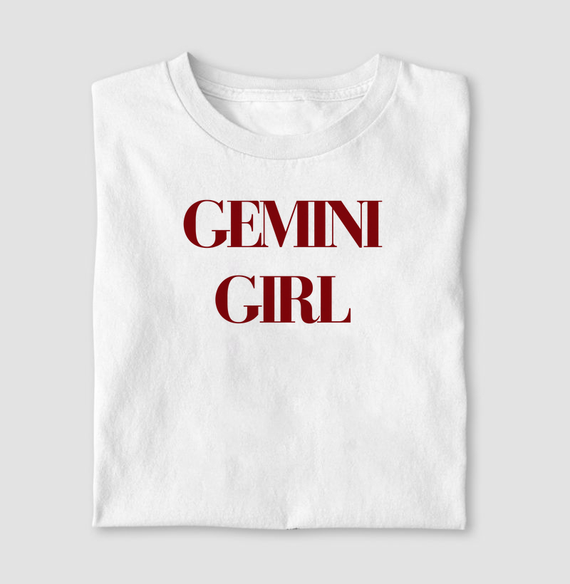 Camiseta Signos GÊMEOS - GEMINI GIRL 