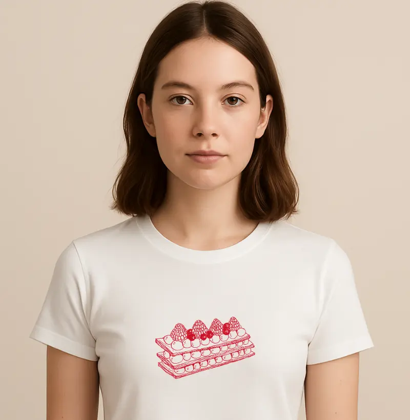 Camiseta Mille Feuilles Red