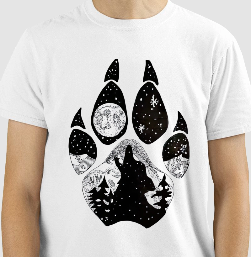 Pata de lobo céu estrelado