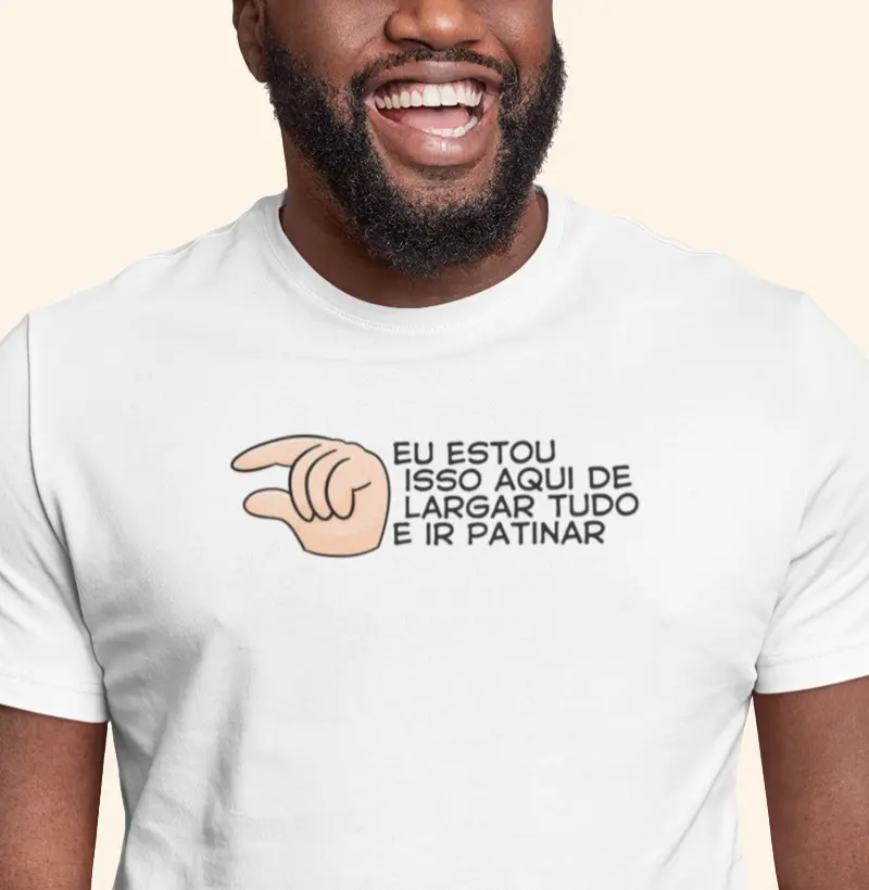 Largar tudo e ir patinar