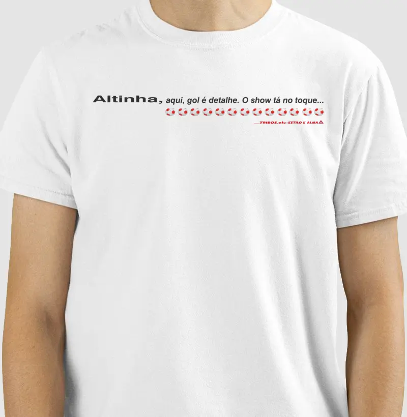 CAMISETA RESERVA.INK MASCULINA E FEMININA TRIBOS.etc MINIMALISTA, ALTINHA, AQUI, GOL É DETALHE