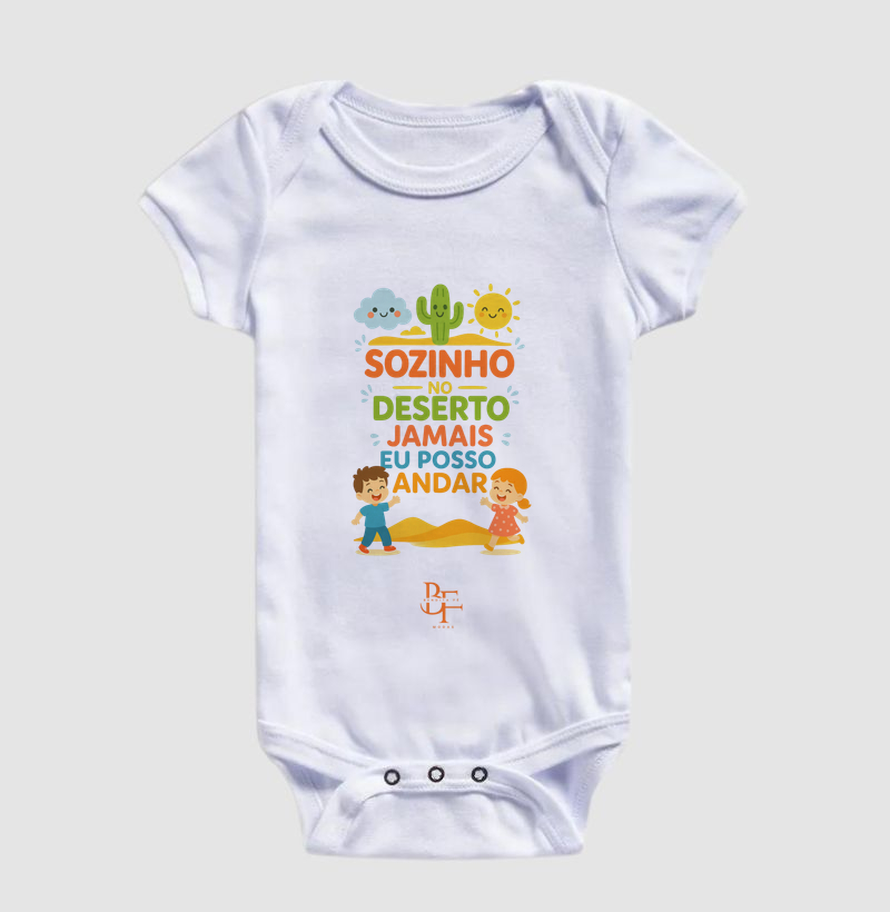 Sozinho no deserto jamais eu posso andar