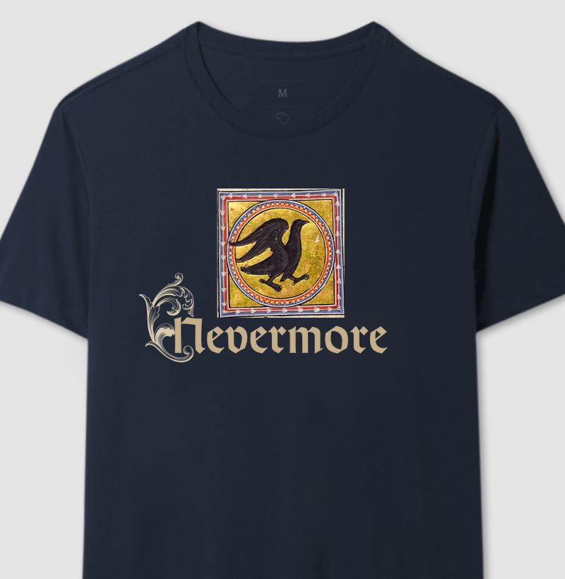 Camiseta O Corvo Medieval