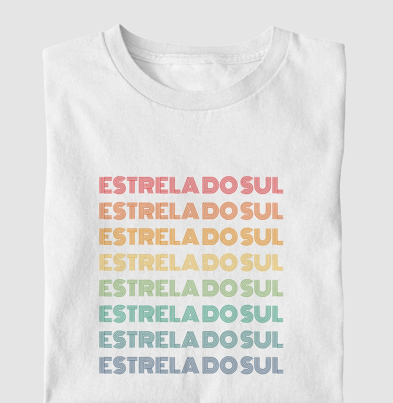 Estrela do Sul Letreiro Retrô