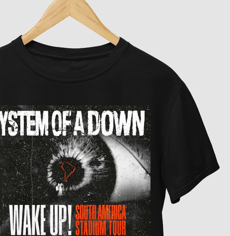 Camiseta WAKE UP TOUR - S.O.A.D