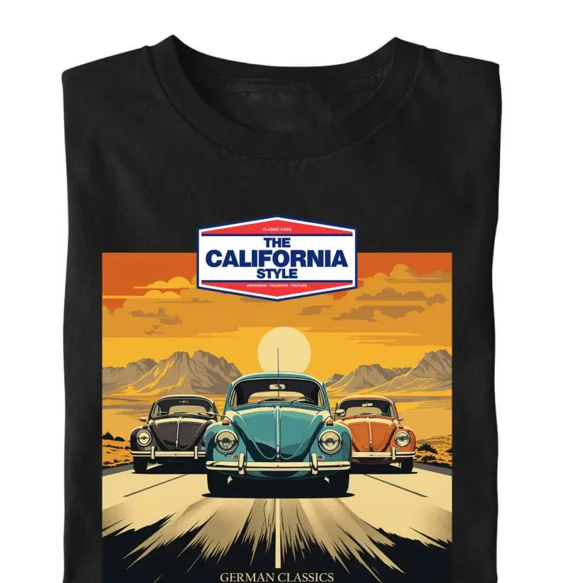 Camiseta Fusca German Classics on the Road