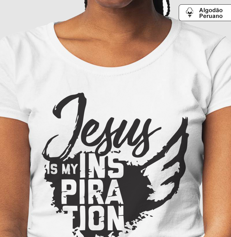 Camiseta Algodão Peruano Gospel V3 Visual