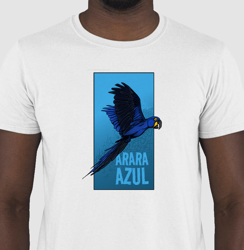 Camiseta A Arara Azul