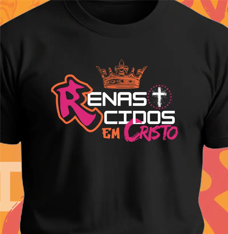 Camiseta Renascidos em Cristo