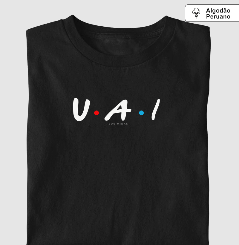 Camiseta UAI Friends | Amizade Mineira - Algodão Peruano