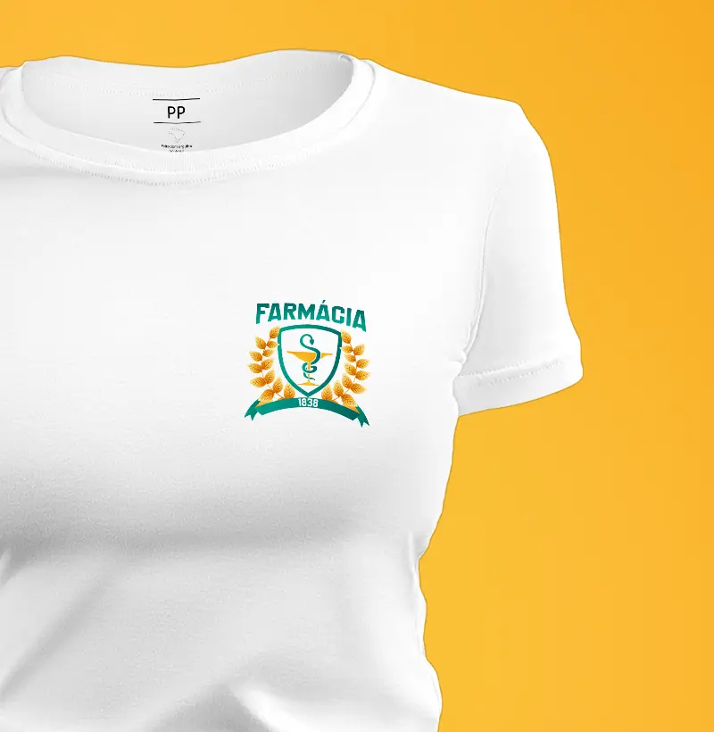 Camiseta Farmácia Símbolo 1832 - feminina