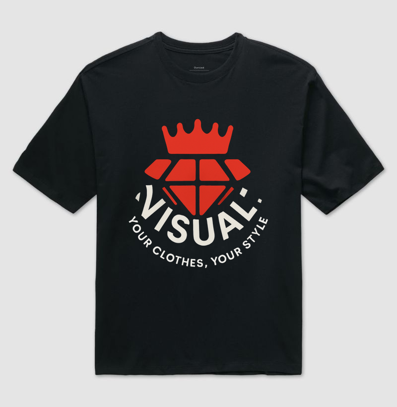 Camiseta Oversized YCYS Diamond v2 - VN