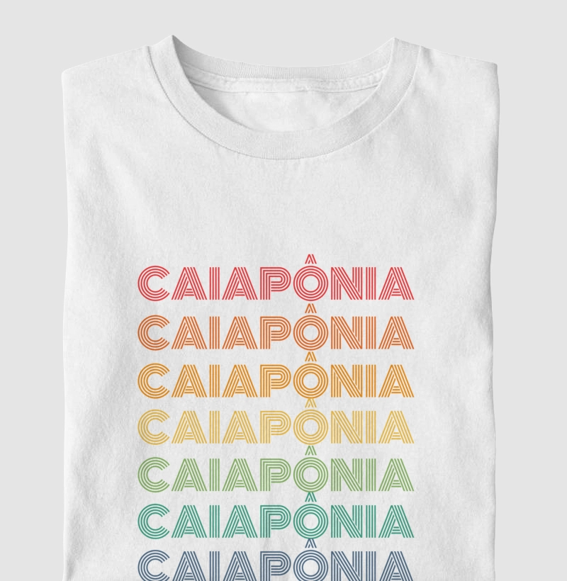 Caiapônia Letreiro Retrô