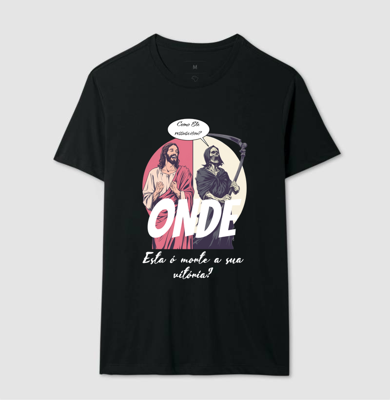 CAMISETA "VITÓRIA SOBRE A MORTE"