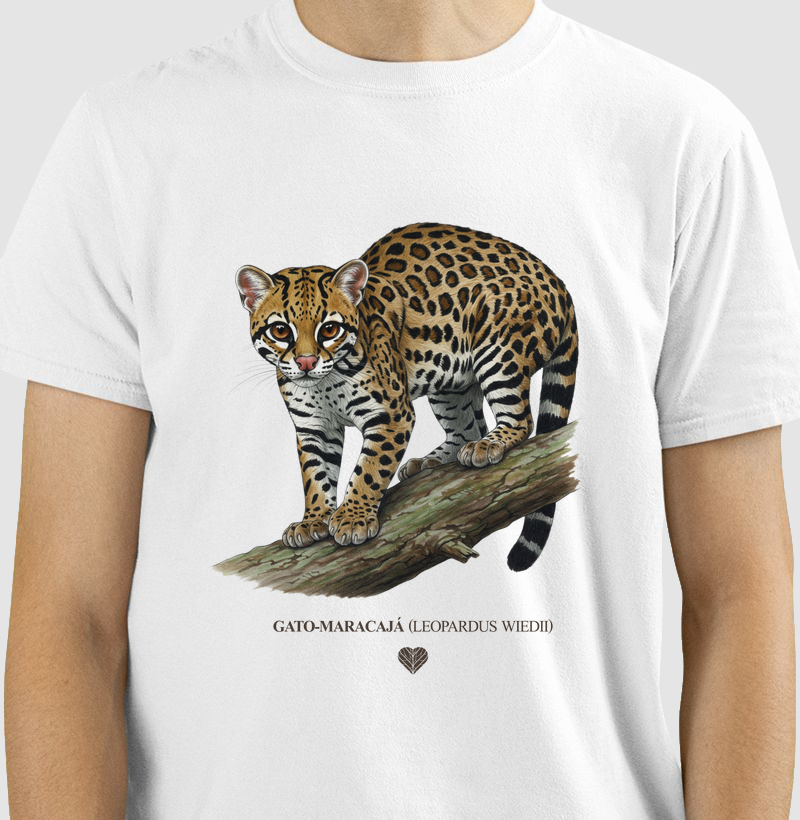 CAMISETA GATO MARACAJÁ
