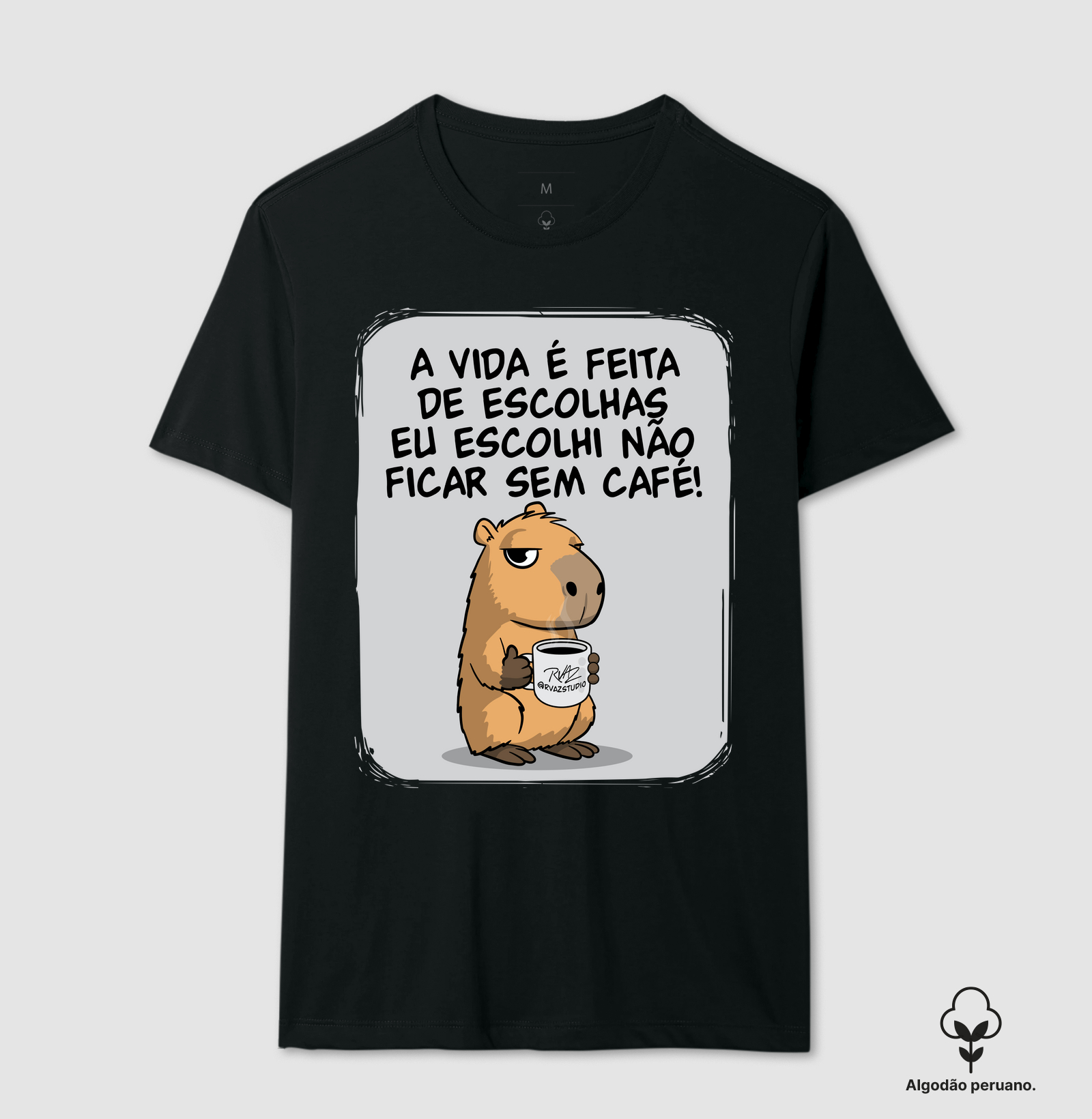 Camiseta Capivara Café