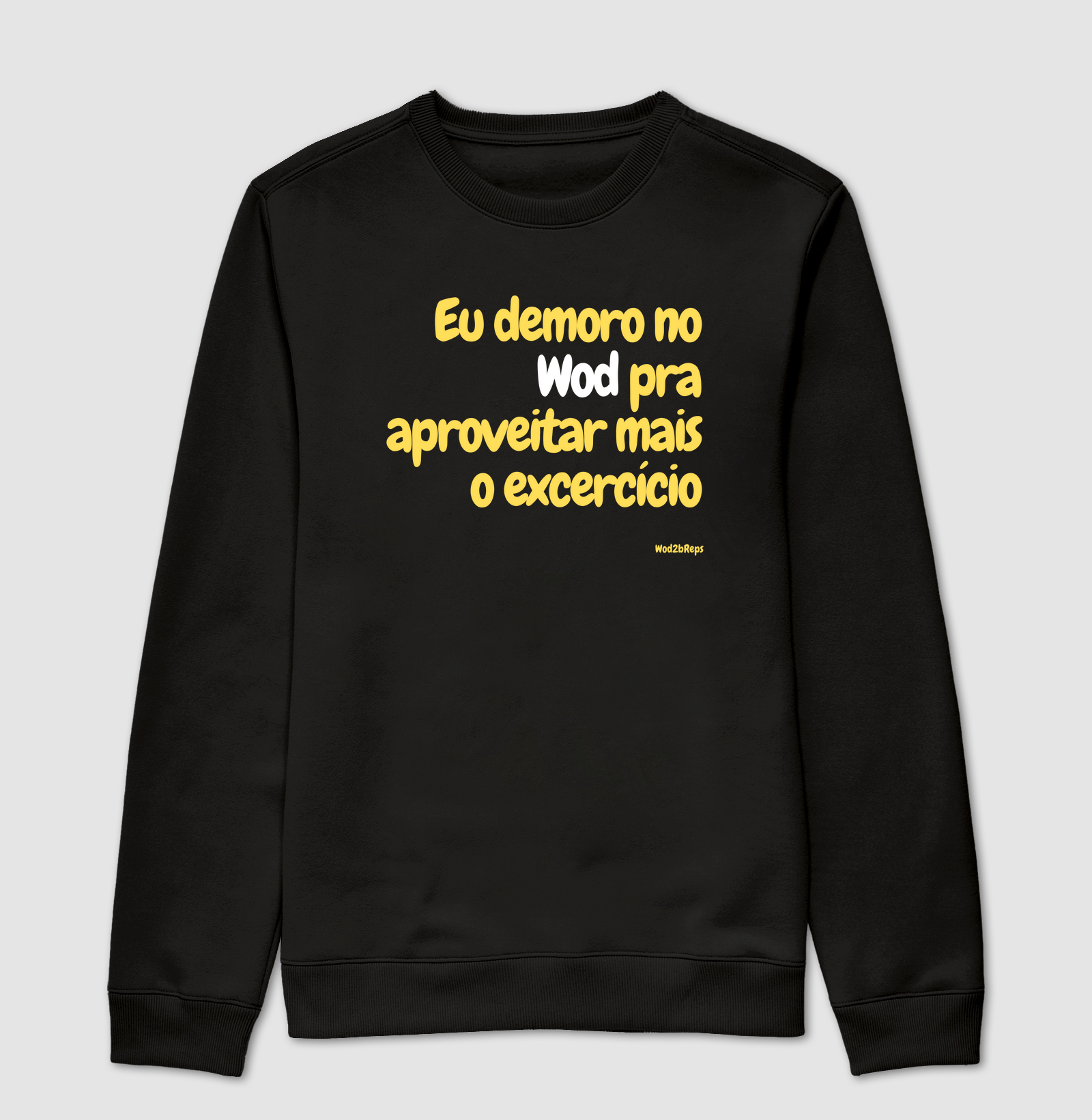Eu demoro no Wod pra aproveitar melhor o exercício