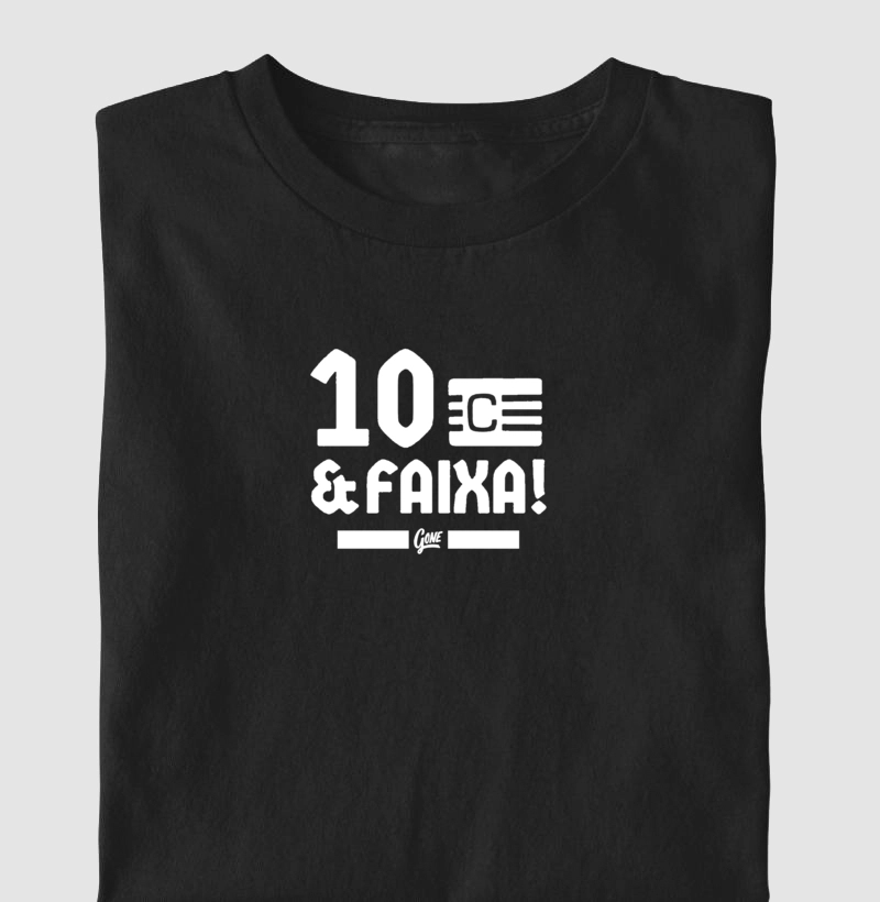 Camisa dez e faixa