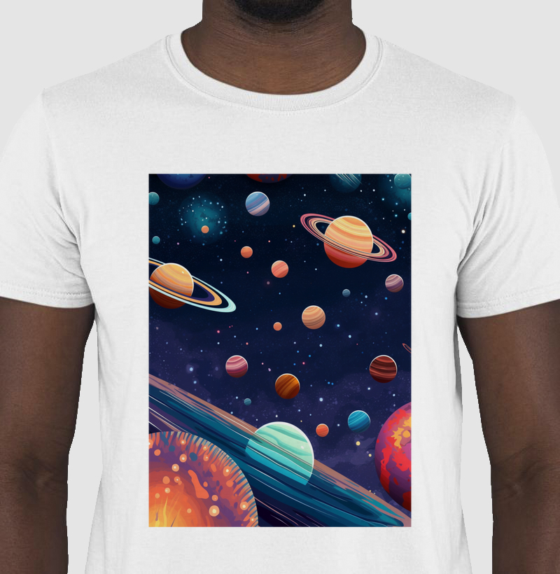 Camiseta Planetas 