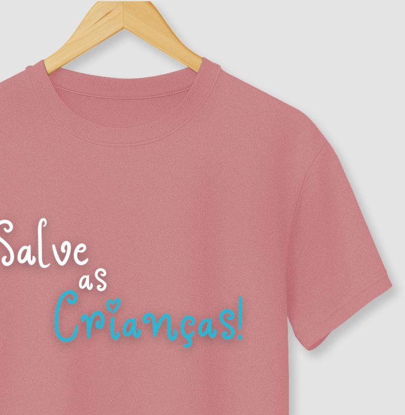 Erê - Saudação 2 - Camiseta Rosa