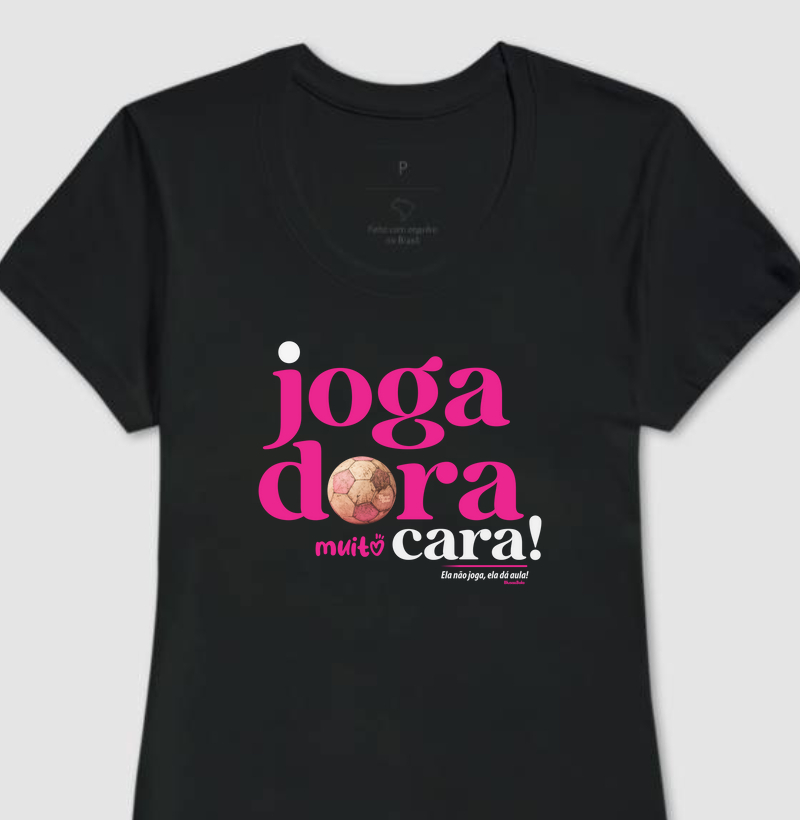 Baby Look Jogadora Cara