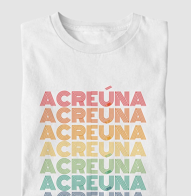 Acreúna Letreiro Retrô