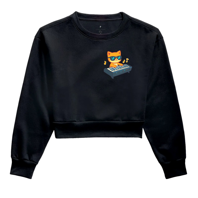 Cartoon Keyboard Cat