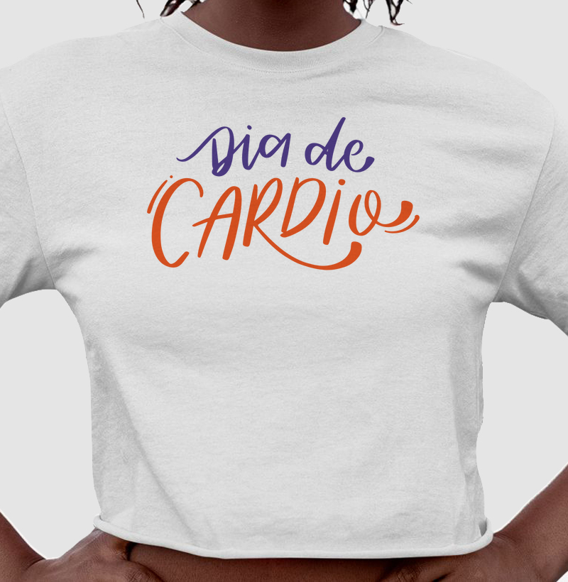 Cropped 'Dia de Cardio'