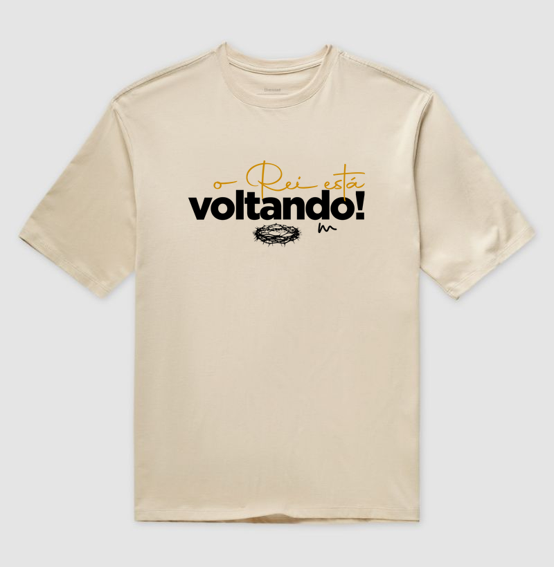 Camiseta Oversized O Rei