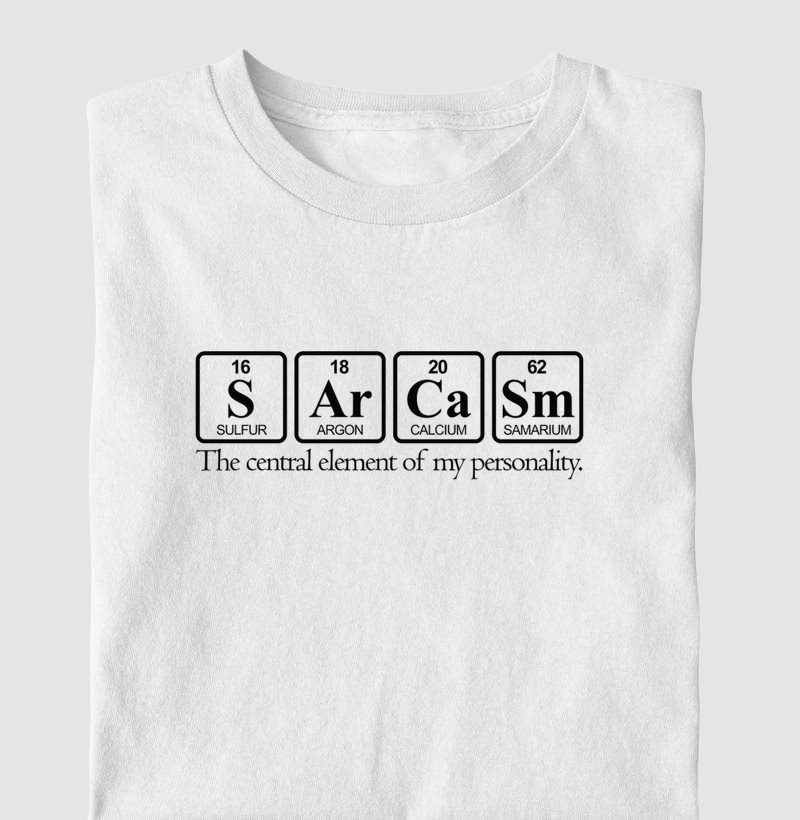 Sarcasm Elementos Tabela Periódica