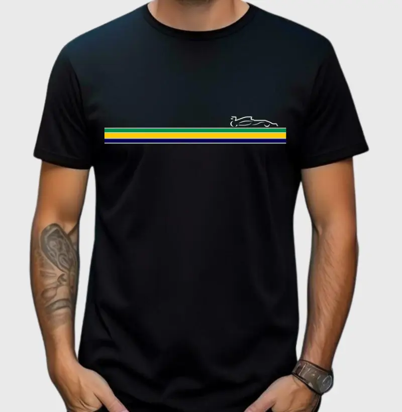 Camiseta Senna Lines
