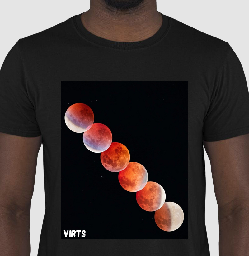 Camiseta Virts Lua...
