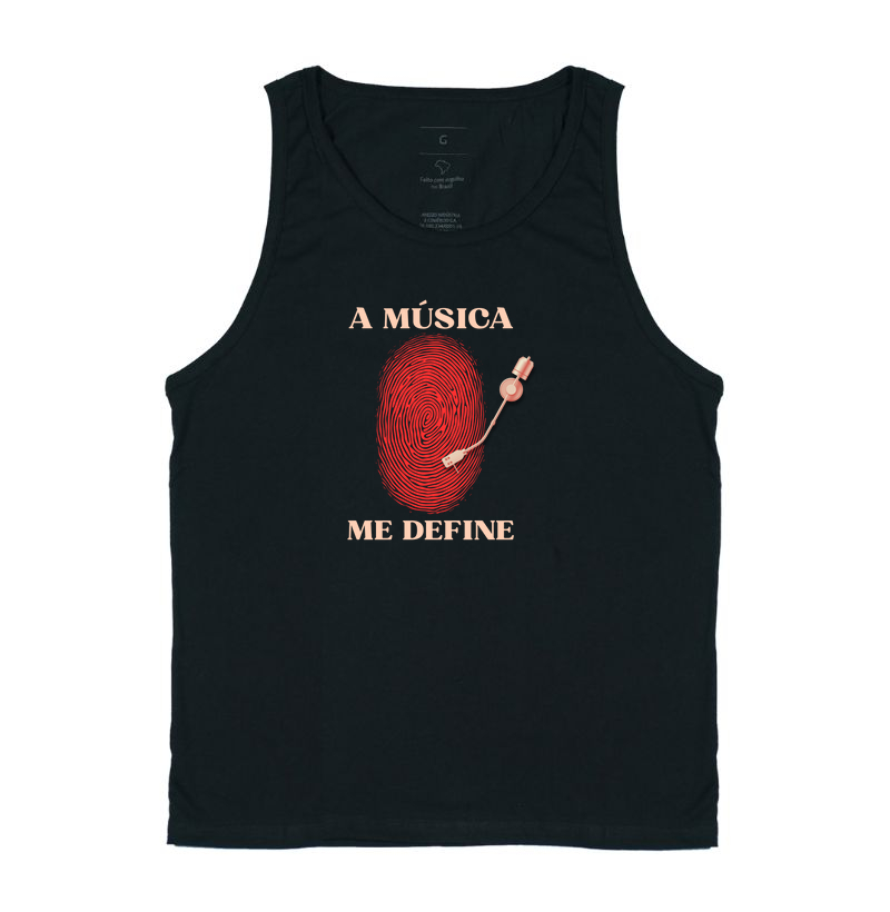 A MÚSICA ME DEFINE - VERMELHO