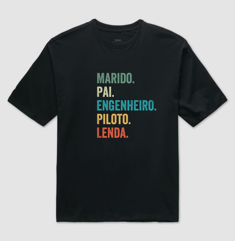 Marido. Pai. Engenheiro. Piloto. Lenda.