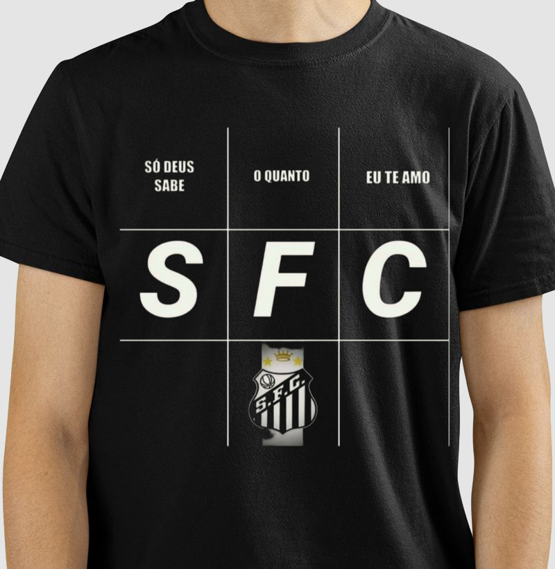 camisa 100%algodão, sfc