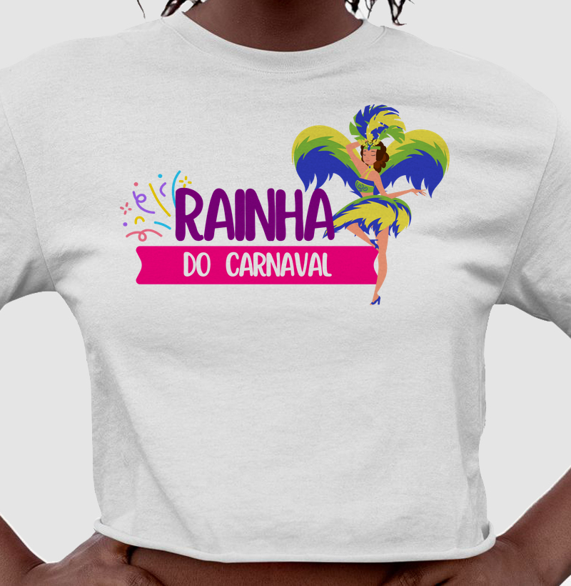 Camiseta 'Rainha do Carnaval' | Coleção de Carnaval | MILAH