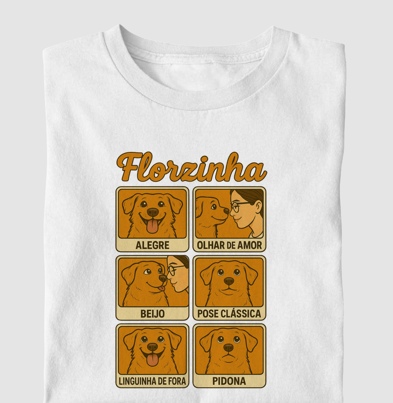 Camiseta 6 Expressões