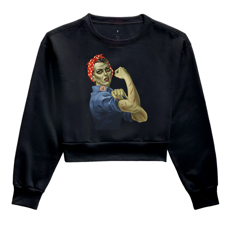 Rosie the Zombiveter | Cropped Manga Longa