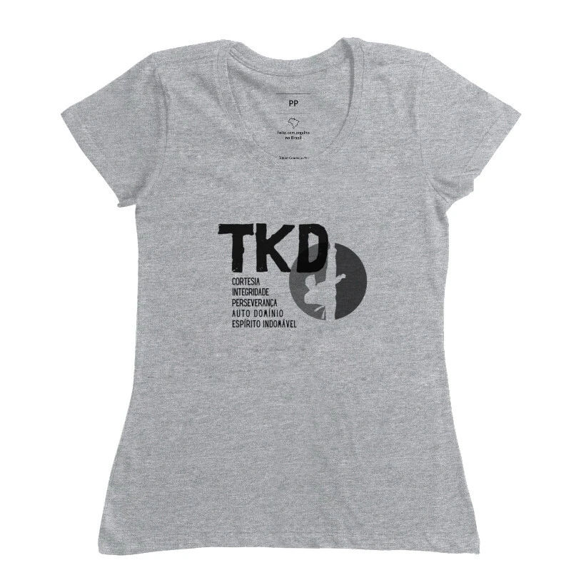 Camiseta Pricípios do Taekwondo