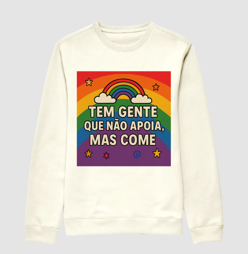 TEM GENTE QUE NÃO APOIA