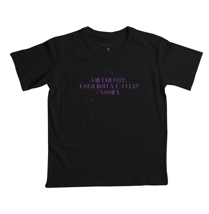 Camiseta Infantil Aquarius Constellation