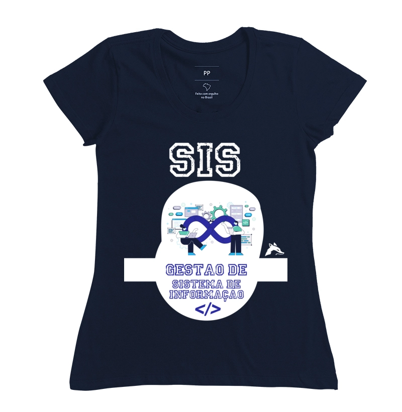 Camiseta Tshirt Gestão Sistema da Informação 0033