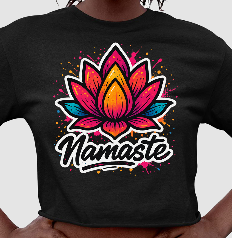 Flor de Lótus Namaste