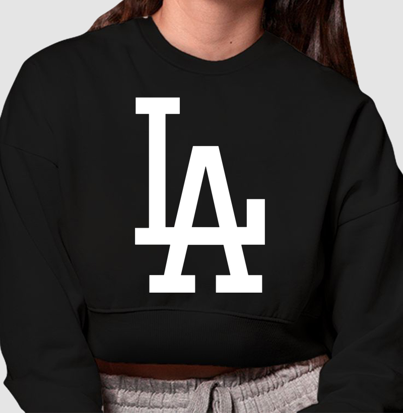 Crooped Moletom - Los Angeles