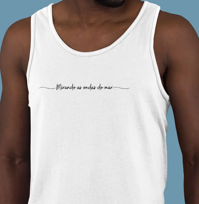 Mirando as ondas do mar