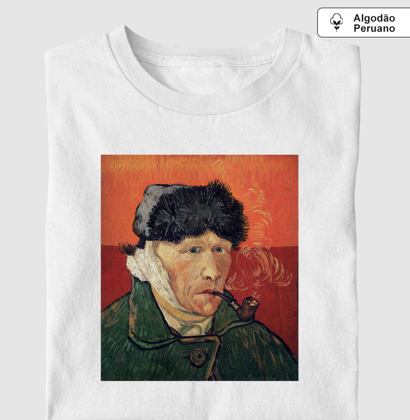 Vincent van Gogh with Bandaged Ear and Pipe
